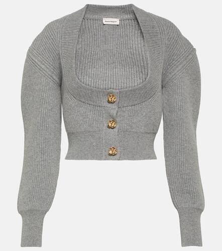 Cardigan raccourci - Alexander McQueen - Modalova