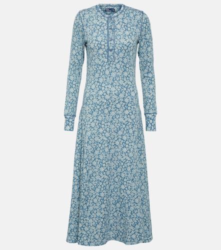 Robe longue en coton à fleurs - Polo Ralph Lauren - Modalova