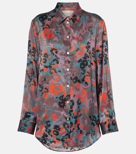 Asceno Chemise en soie imprimée - Asceno - Modalova