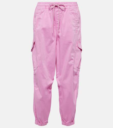 Pantalon cargo à taille haute en coton - AG Jeans - Modalova