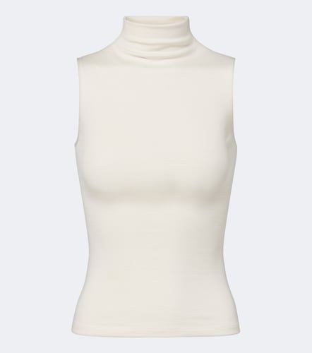 Top Naomie en soie mélangée - Ralph Lauren Collection - Modalova
