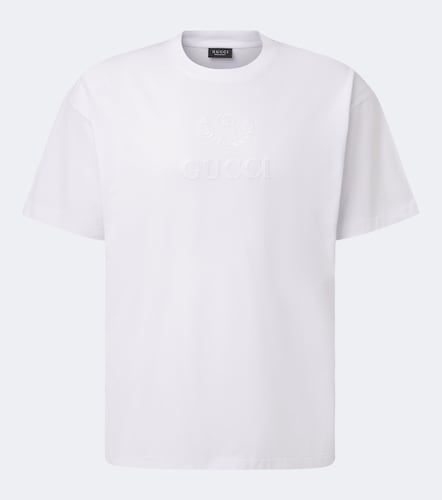 Gucci T-shirt en coton à logo - Gucci - Modalova