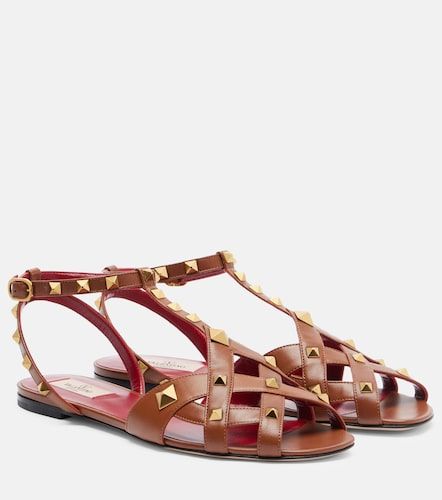 Sandales Studdy en cuir - Valentino Garavani - Modalova