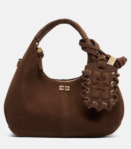 Sac en daim à anse supérieure - Ganni - Modalova
