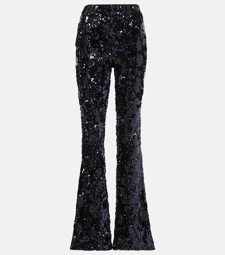 Pantalon évasé à taille haute à sequins - Dorothee Schumacher - Modalova