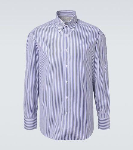 Chemise en coton à rayures - Brunello Cucinelli - Modalova