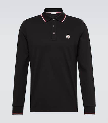 Moncler Polo en coton à logo - Moncler - Modalova