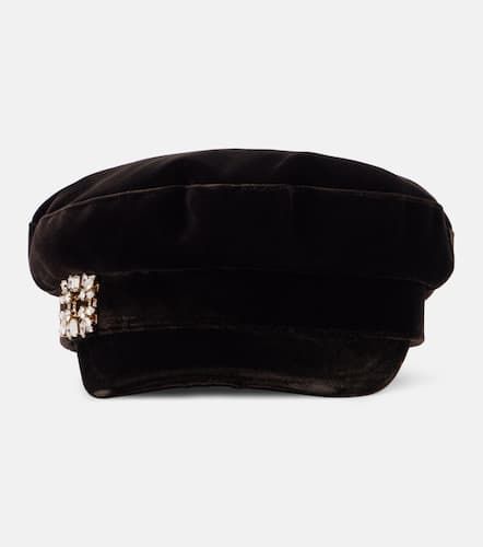 Roger Vivier Casquette en velours - Roger Vivier - Modalova