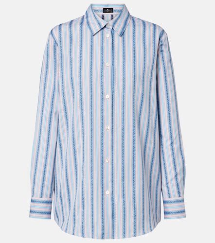 Chemise en coton à motif cachemire - Etro - Modalova