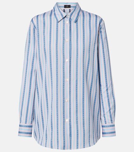 Chemise en coton à motif cachemire - Etro - Modalova