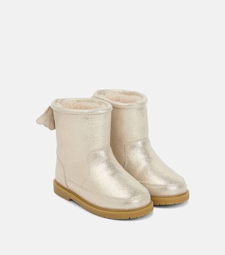 Donsje Bottes en cuir métallisé - Donsje - Modalova