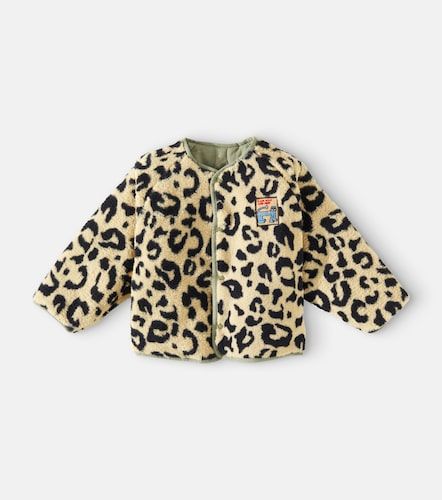 Veste matelassée réversible à imprimé léopard - Jellymallow - Modalova