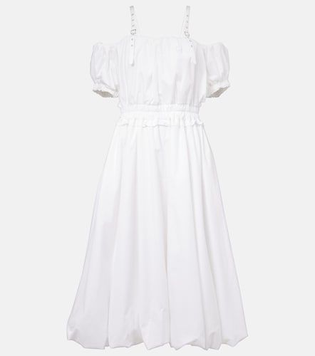 Robe midi en coton - Noir Kei Ninomiya - Modalova