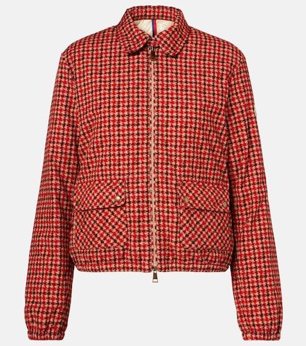 Veste doudoune Lanset en coton à imprimé - Moncler - Modalova