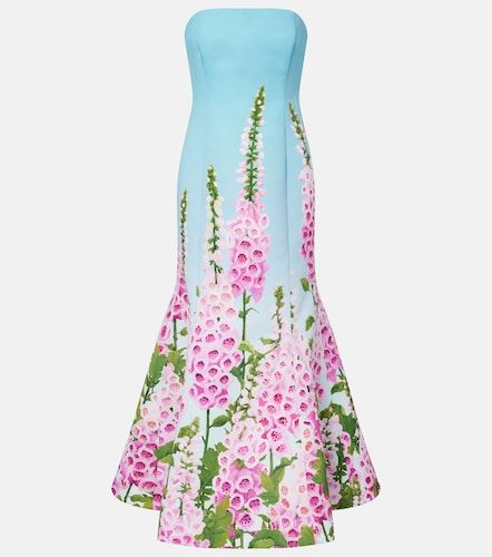 Robe longue Foxglove - Oscar de la Renta - Modalova
