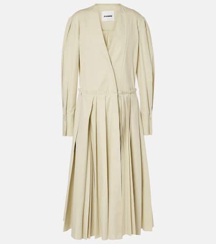 Jil Sander Robe midi en coton - Jil Sander - Modalova