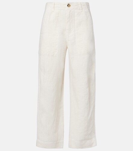 Velvet Pantalon ample Issa en lin - Velvet - Modalova