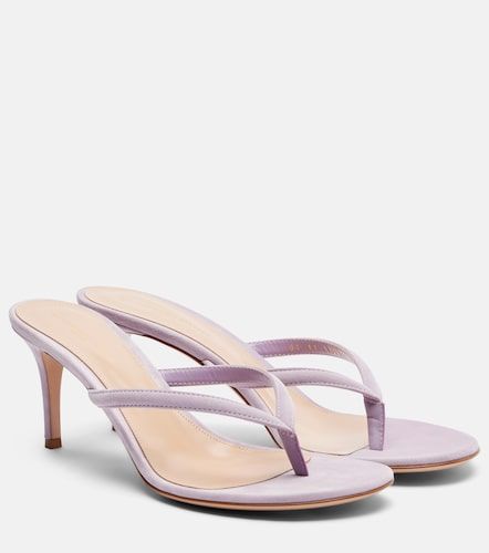 Mules Calypso en daim - Gianvito Rossi - Modalova