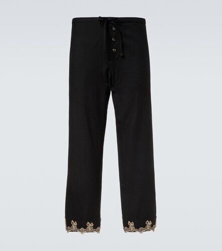 Pantalon ample Laurelist en laine - Bode - Modalova