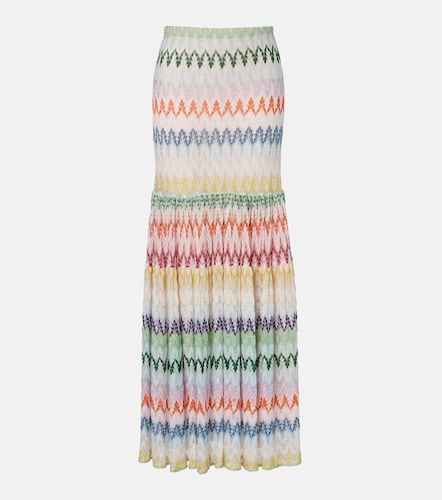 Missoni Jupe longue en lamé - Missoni - Modalova