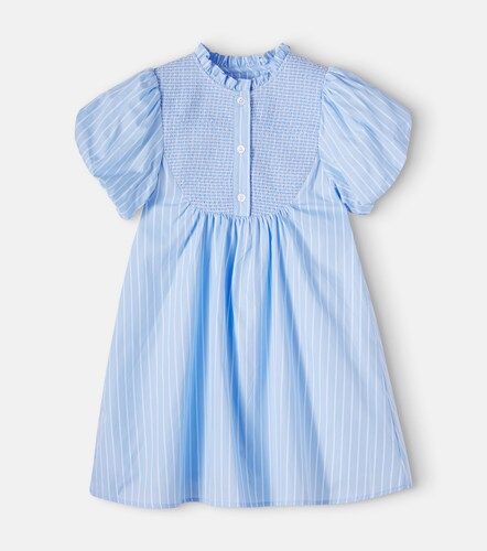 Robe Ficus en coton à smocks - The New Society - Modalova