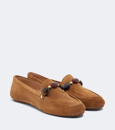 Mocassins en daim à ornements - Gianvito Rossi - Modalova