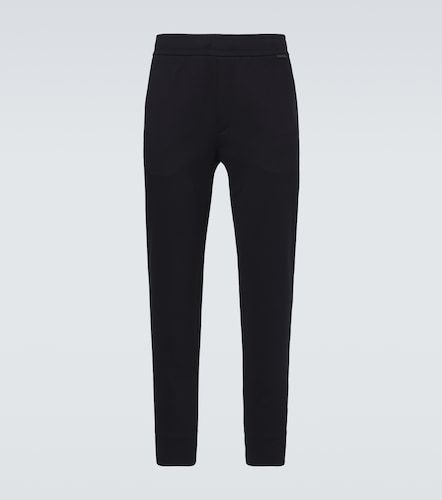 Pantalon de survêtement en coton mélangé - Moncler - Modalova