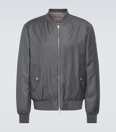 Moncler Veste bomber Aver en laine - Moncler - Modalova