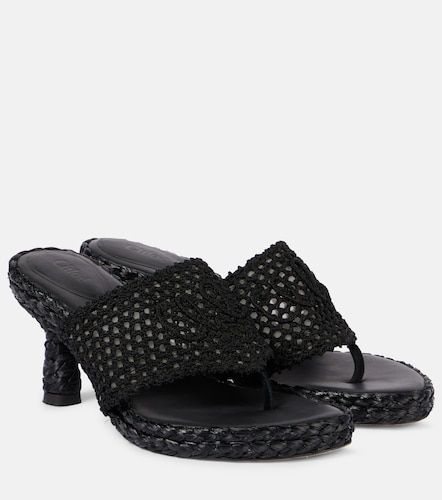 Chloé Mules Isla en crochet - Chloe - Modalova