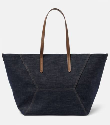 Sac Foulard Large en jean - Brunello Cucinelli - Modalova