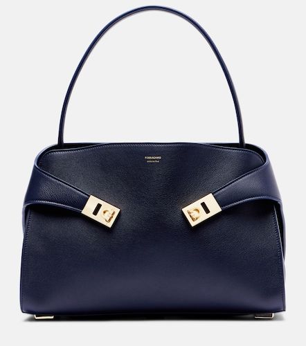 Sac porté épaule Hug Small en cuir - Ferragamo - Modalova