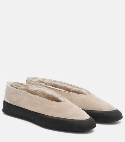 Le Monde Béryl Ballerines Apres Ski en daim et shearling - Le Monde Beryl - Modalova