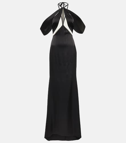 David Koma Robe longue en tulle - David Koma - Modalova