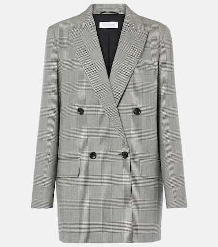 Blazer Paniere en laine vierge à carreaux - Max Mara - Modalova