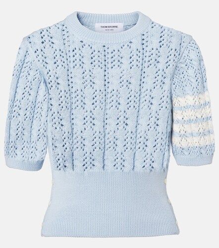 Thom Browne Top 4-Bar en coton - Thom Browne - Modalova