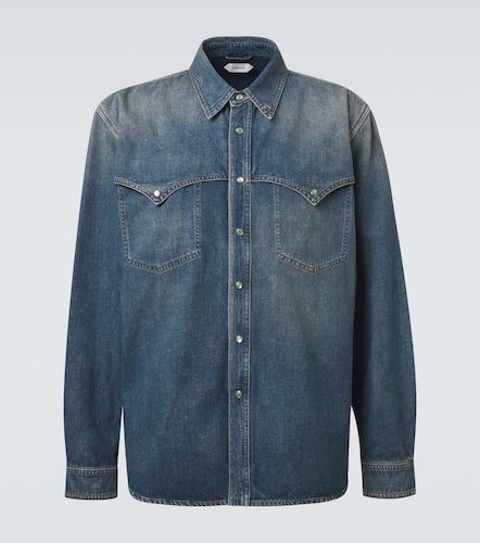Versace Surchemise Medusa en denim - Versace - Modalova