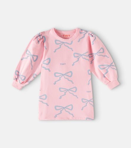 Robe sweat-shirt en coton mélangé - Tinycottons - Modalova