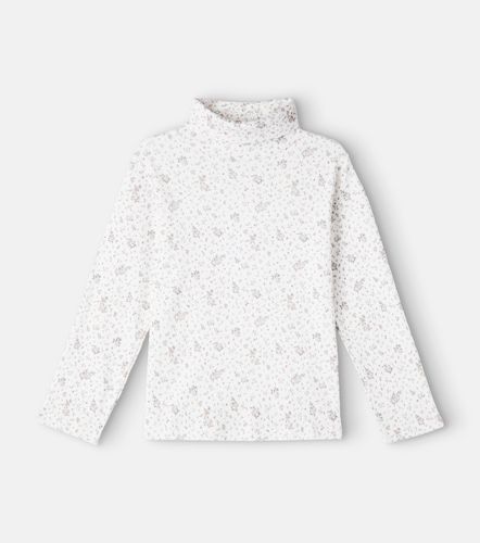 Top Blanca en coton à fleurs - Bebe Organic - Modalova