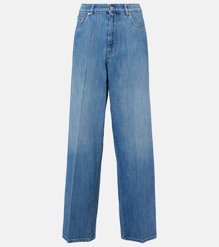 Miu Miu Jean ample  logo - Miu Miu - Modalova