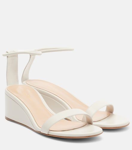 Sandales compensées en cuir - Gianvito Rossi - Modalova
