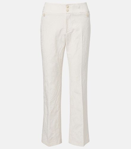 Jean flare raccourci en jacquard - Etro - Modalova