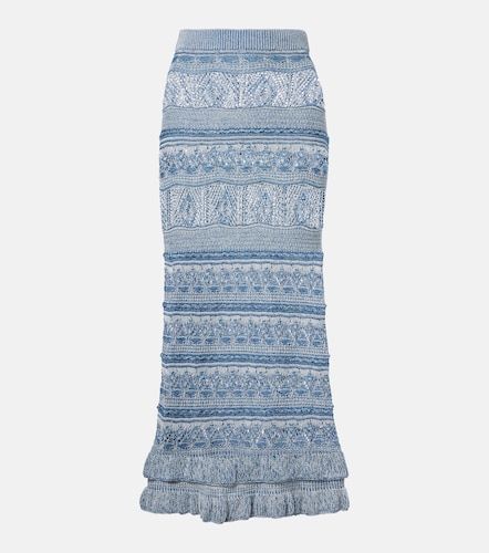 Etro Jupe midi en crochet de coton - Etro - Modalova