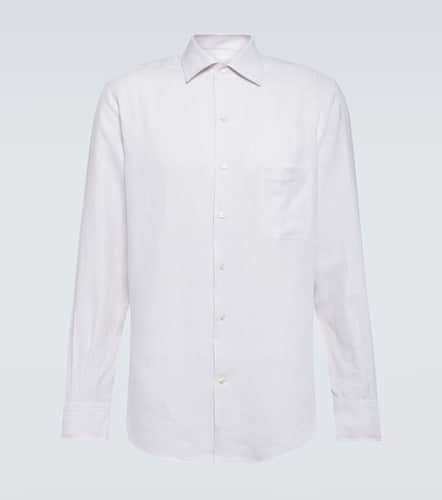 Chemise André en lin rayé - Loro Piana - Modalova