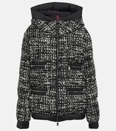 Moncler Veste doudoune en tweed - Moncler - Modalova