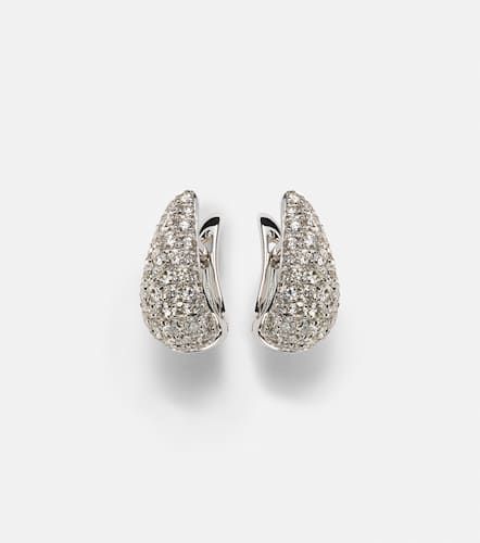 Boucles d'oreilles Claw en or blanc et diamants - Anita Ko - Modalova