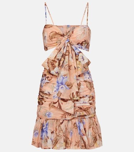 Robe Coco en coton à fleurs - Zimmermann - Modalova