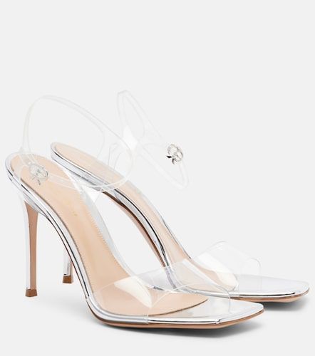 Sandales slingback Cher en PVC en cuir - Gianvito Rossi - Modalova