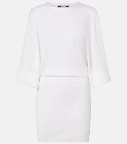 Robe Mananco en laine et soie - Jacquemus - Modalova