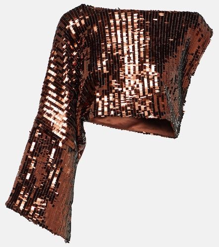 Top Eric asymétrique à paillettes - Taller Marmo - Modalova