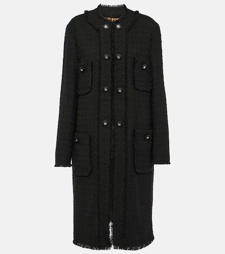 Manteau en tweed de laine mélangée - Dolce&Gabbana - Modalova